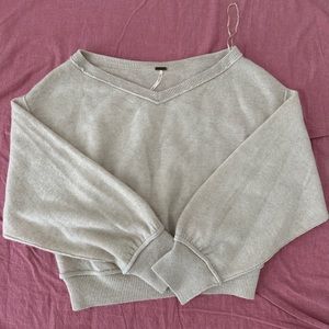 free people 100%cashmere sweater